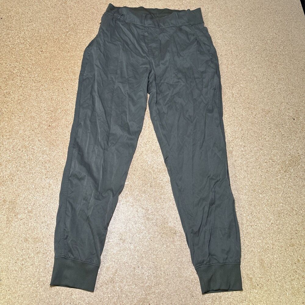 The North Face Women's Aphrodite Olive Green Elastic Waist Jogger Pant Size M G3